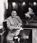 Les Paul mit Frau